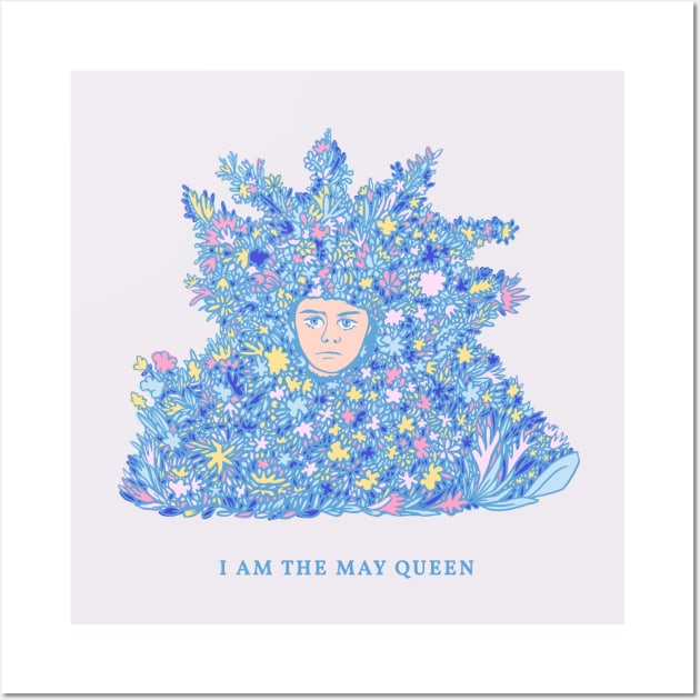 Midsommar May Queen Wall Art by Huge Potato